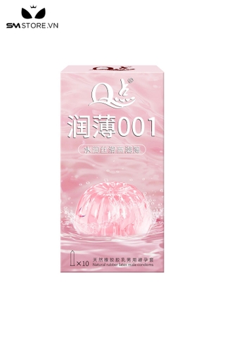 SMT4976 - Bao cao su siêu mỏng 0.01mm cấp ẩm gốc nước siêu mướt