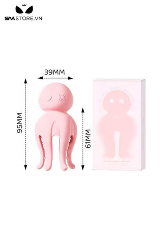SMT4996 - Máy rung núm vú ngụy trang con bạch tuộc dài 95mm sạc điện