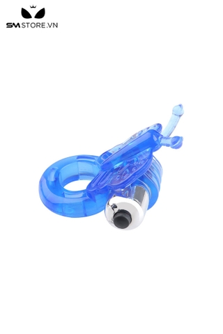 SMT5051 - Vòng đeo dương vật hình cánh bướm dài 7cm silicon co giãn