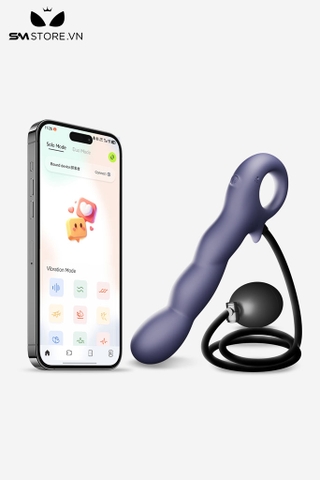 SMT5108 - Máy rung hậu môn anal pump có 9 chế độ điều khiển qua APP