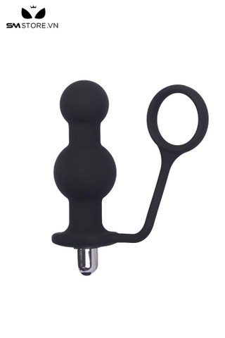 SMT5118 - Plug rung dạng chuỗi hạt mix vòng đeo dương vật dài 14cm