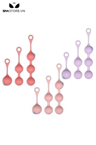 SMT5164 - Anal beads bề mặt có vân nổi kích thước tăng dần