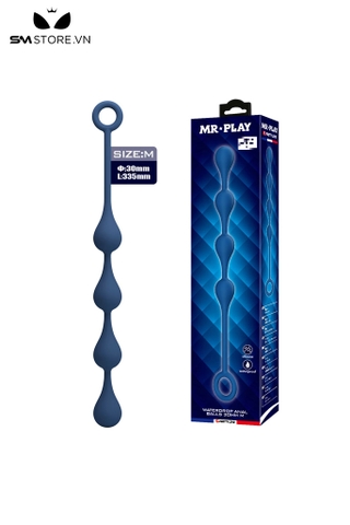 SMT5172 - Anal beads Mr Play với chuỗi hạt nước nối liền nhau dài 335mm