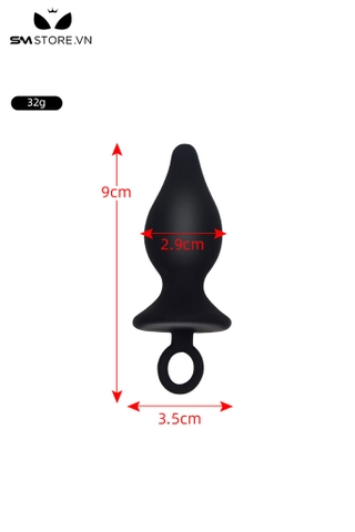 SMT5213 - Plug sex với thân phình rộng và cổ cắt dài 9 10 và 14cm