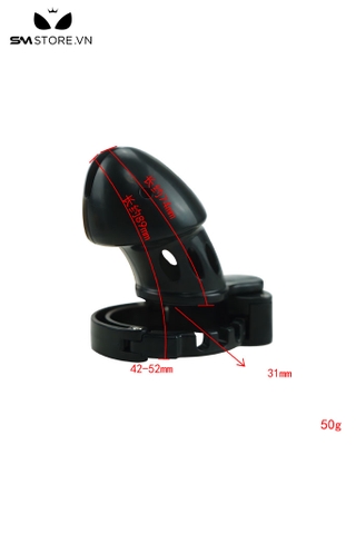 SMT5270 - Khóa dương vật nhựa dạng lồng điều chỉnh linh hoạt
