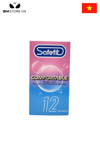 SMT5289 - Bao cao su safefit comfortable với eo thắt chống tuột ôm khít