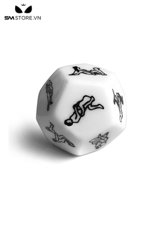 SMT727 - Sex dice xúc sắc tình yêu làm bằng nhựa dài 25mm
