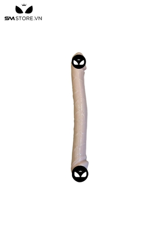 SMT862 - Dương vật giả 2 đầu silicon mềm dẻo dài 25 cm đường kính 3.5cm