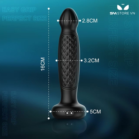 SMT4885 - Dương vật giả có gai mềm điều khiển từ xa dài 16cm