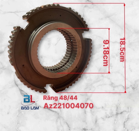 Bánh răng đồng tốc chuyển tầng howo - AZ2210040707