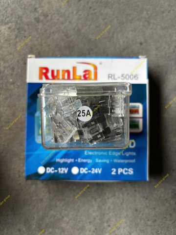 Cầu chì 25A hộp 100 cái (loại nhỡ)