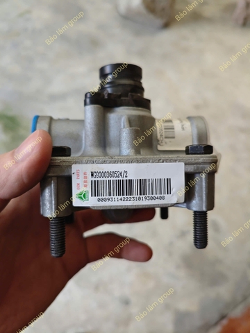 Van chia hơi (Relay Valve, Van tiếp điểm, van chia hơi bầu phanh,...)