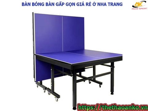 BÀN BÓNG BÀN GẤP GỌN GIÁ RẺ Ở NHA TRANG