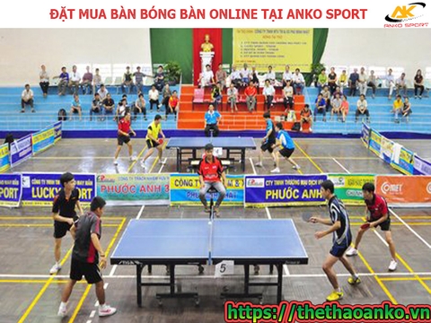 ĐẶT MUA BÀN BÓNG BÀN ONLINE TẠI ANKO SPORT