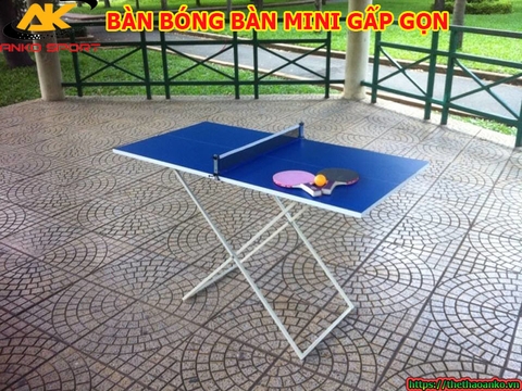 BÀN BÓNG BÀN MINI GẤP GỌN TẠI HÀ NỘI