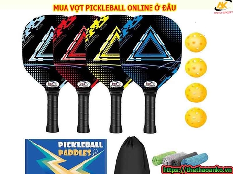 MUA VỢT PICKLEBALL ONLINE Ở ĐÂU