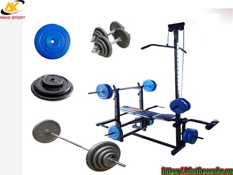 Dụng cụ tập gym giàn tập thể hình Quận Hà Đông