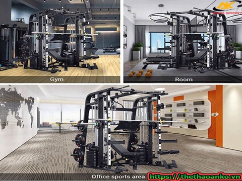 Giàn Tập Tạ Đa Năng Nhập Khẩu Chất Lượng Cao, Giá Tốt, Giao Hàng Nhanh