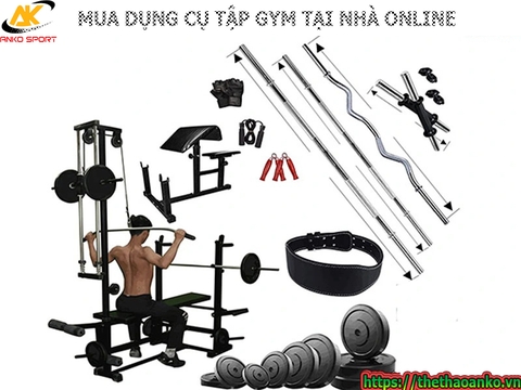Mua dụng cụ tập gym tại nhà tại Hà Nội
