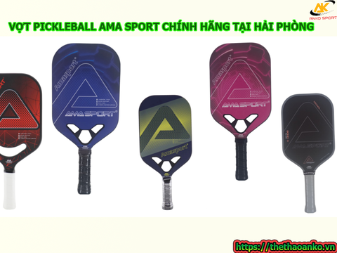 VỢT PICKLEBALL AMA SPORT CHÍNH HÃNG TẠI HẢI PHÒNG