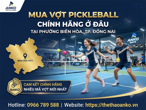 Mua vợt pickleball chính hãng ở đâu?