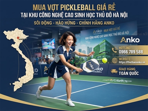 VỢT PICKLEBALL GIÁ RẺ KHU CÔNG NGHỆ CAO SINH HỌC