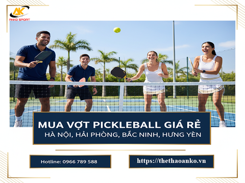 MUA VỢT PICKLEBALL GIÁ RẺ TẠI ĐỒNG BẰNG SÔNG HỒNG