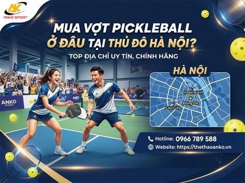 Mua Vợt Pickleball Ở Đâu tại Thủ Đô Hà Nội? Top Địa Chỉ Uy Tín, Chính Hãng