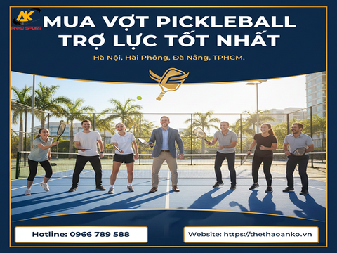 Mua vợt pickleball trợ lực tốt nhất tại Việt Nam