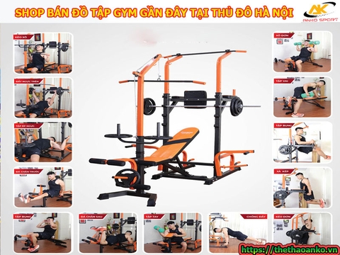 SHOP BÁN ĐỒ TẬP GYM GẦN ĐÂY TẠI THỦ ĐÔ HÀ NỘI