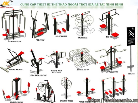 THIẾT BỊ THỂ THAO NGOÀI TRỜI TẠI NINH BÌNH