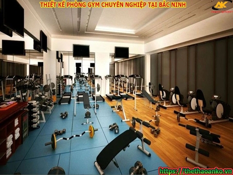 Thiết kế, thi công, cung cấp và lắp đặt thiết bị phòng gym tại Bắc Ninh