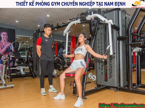 Thiết kế, thi công, cung cấp và lắp đặt thiết bị phòng gym tại Nam Định