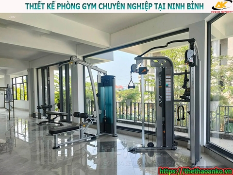 Thiết kế, thi công, cung cấp và lắp đặt thiết bị phòng gym tại Ninh Bình