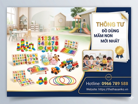 Thông tư đồ dùng đồ chơi mầm non mới nhất