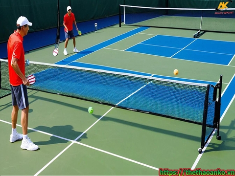 Trụ lưới Pickleball cố định và di động giá rẻ tại Hà Tĩnh