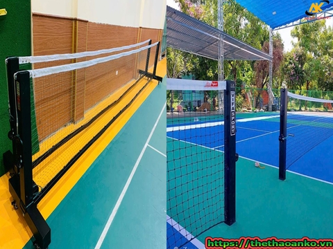Trụ lưới Pickleball cố định và di động giá rẻ tại Hà Nội