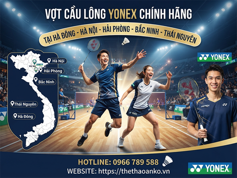 VỢT CẦU LÔNG YONEX TẠI VIỆT NAM 1