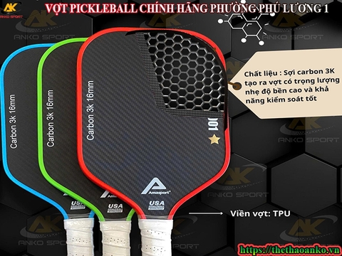 VỢT PICKLEBALL CHÍNH HÃNG PHƯỜNG PHÚ LƯƠNG 1