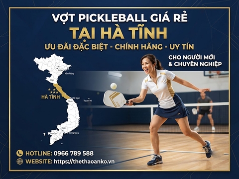 Vợt pickleball giá rẻ tại Hà Tĩnh