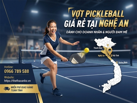 Vợt pickleball giá rẻ tại Nghệ An