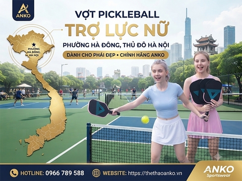 VỢT PICKLEBALL TRỢ LỰC CHO NỮ