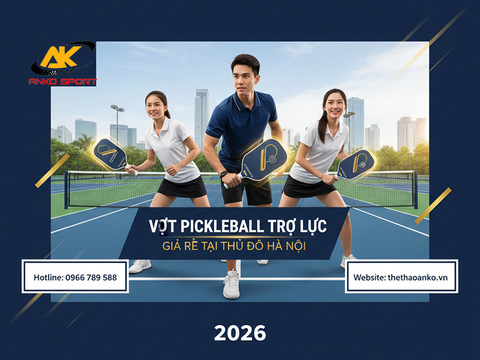 VỢT PICKLEBALL TRỢ LỰC GIÁ RẺ TẠI HÀ NỘI
