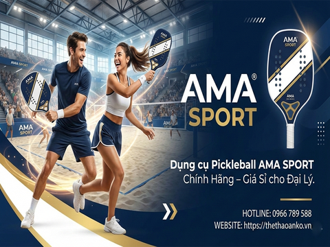 Web bán dụng cụ pickleball Ama Sport chính hãng có giá cho đại lý