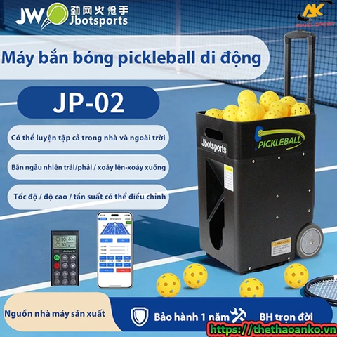 Máy Phát Bóng Pickleball Thông Minh JP02