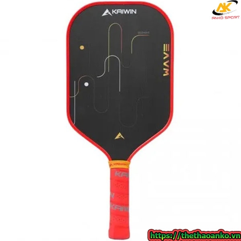 Vợt Pickleball Kaiwin WAVE 16mm (230Gr)