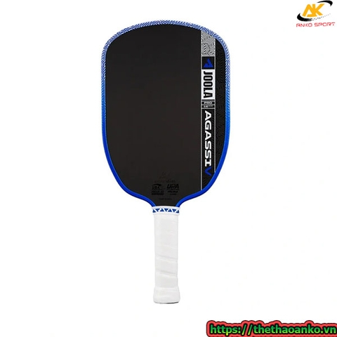 Vợt Pickleball JOOLA Agassi Pro V – Andre Agassi Royal Blue 16mm (Gen 5)