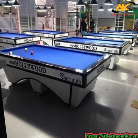 Bàn Bida HollyWood 2019 Chống Cháy Loại 3 Chính Hãng