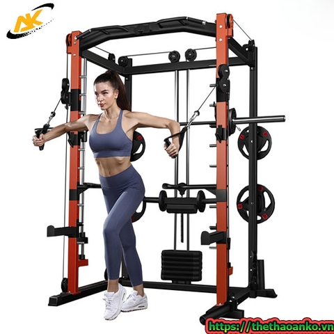 Khung gánh tạ đa năng K10 Kèm Ghế