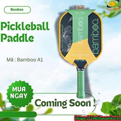 Vợt pickleball Paddale Bamboo A1 14mm chính hãng